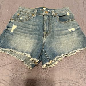 7 for all mankind shorts